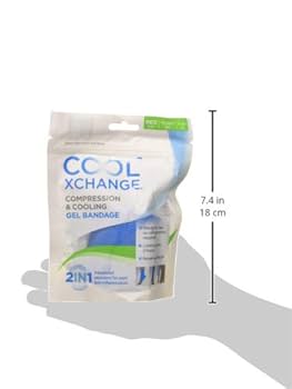 Amazon.com: CoolxChange, Compression Cooling Gel Bandage