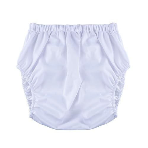 StarandVa日本製 大人用水着オムツ 洗える吸水ショーツ 防漏設計 プール・温泉対応(男女兼用) (白, s)