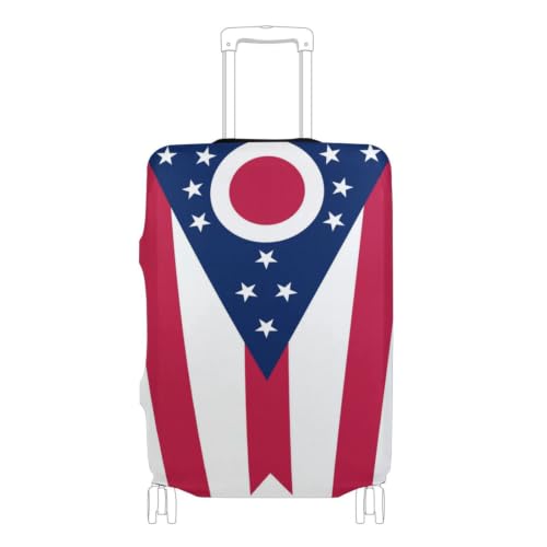 Ohio Oh Flag housse de bagage XL pour protéger une valise contre les rayures