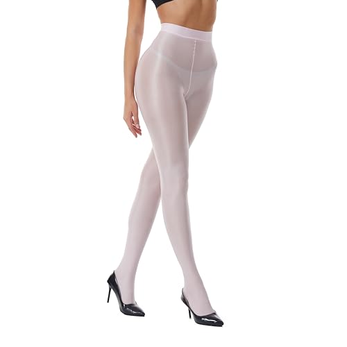 Image of Frola Shaping Tights for Women 70D Shimmery Pantyhose for Dance Ballet Glitter Socks