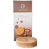 L'ÉPONGE – Shea Butter Duschschwamm | Innovativer 4 in 1 Badeschwamm mit schäumender Naturseife,...