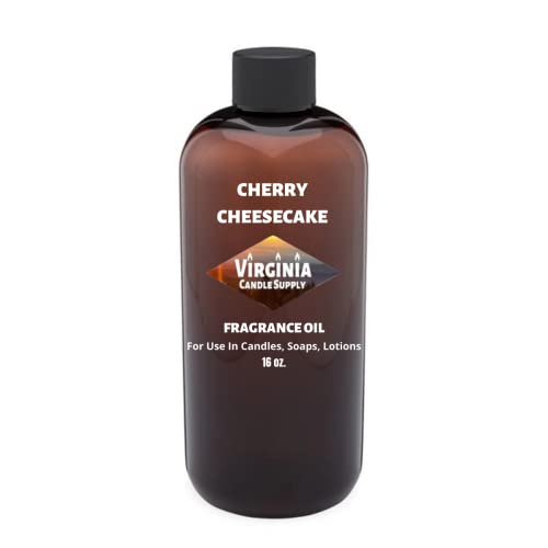 Cherry Cheesecake Fragrance Oil (16 oz Bottle) for Candle Making,