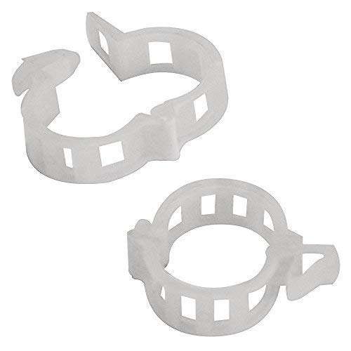 ALIXIN-Plante Clips,538 g Clips Clips,plastique,pinces,clips à suspendre,clips de vigne,Vigne Clipsplant Clips support tomates,poivrons,Vigne plantes et fleurs de développement Droit(100 pces)