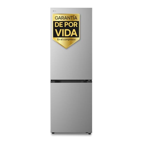 LG GBBS716CPY - Frigorífico Combi DoorCooling+, 1,86m, Clasificación C, Serie 700, Capacidad 333L, Inox antihuellas