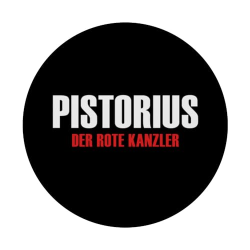 Pistorius Kanzler 2025 Bundeskanzler PopSockets Swappable PopGrip, Black - Image 3