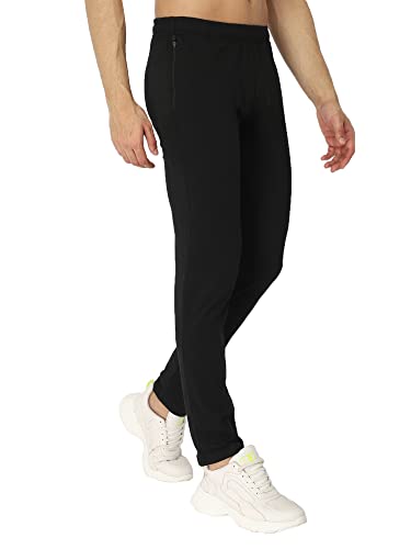 Image of DYCA by Bodycare Men's Cotton Track Pant - Casual Straight Fit Sports Joggers for Gym, Running, Workout, Lounge Wear for Men