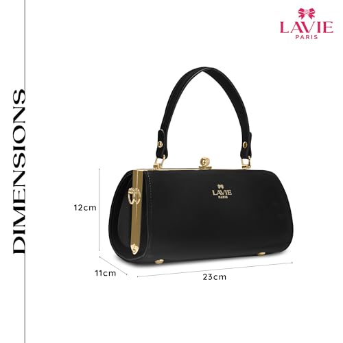 Image of LAVIE PARIS Women's Dorie Frame Satchel Bag | Satchel Handbag for Work | Ladies Purse | Stylish Shoulder Bag | Gift for Women