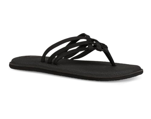 Image of Sanuk Women's Yoga Salty | Flip Flops for Women | Yoga Sandals For Women | Memory Foam Footbed