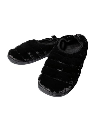 [Xu] T_ SC-204 DOTS VAMP VELVET BLACK 28.0 cm~29.5 cm [sAi]