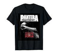 Official Licensed Bravado Pantera Vulgar Display Of Power Official Pantera Merchandise Lightweight, Classic fit, Double-needle sleeve and bottom hem