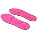 ZJchao 4D Sponge Insoles for Women Arch Support Massage Pads Soft Shoe Inserts with Breathable Knitted Fabric & Pressure Relief for Walking Running Standing Size 35-39