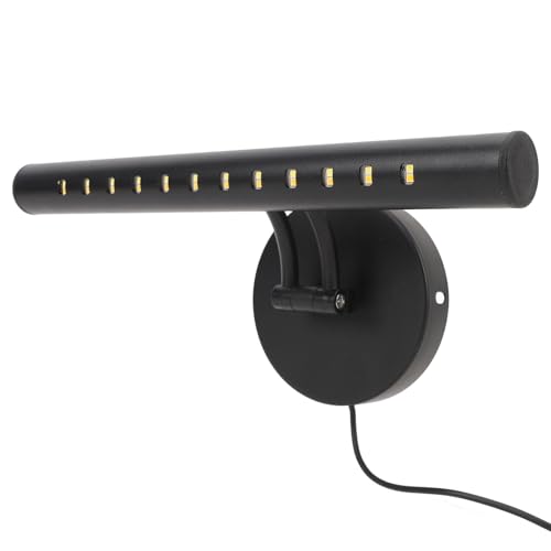 Tbest Barra de Luz LED para Espejo, Lámpara de Tocador Giratoria Alimentada por USB, Regulable, 40 Cm, con 3 Temperaturas de Color para Maquillaje, Baño, Gabinete, Escritorio, Hotel (25CM)