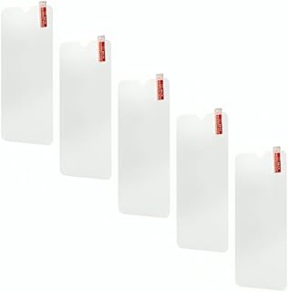 Tempered Glass Full Screen Protector With Clear Edges For Xiaomi Redmi Note 7 Pro And Xiaomi Redmi Note 7 6.3 Inches Set Of 5 Pieces - Clear