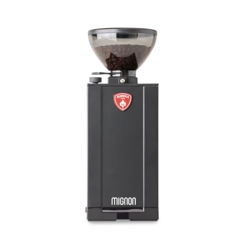 Image of Eureka Mignon Notte Espresso Grinder | 150g | 50mm Steel Burrs | Stepless | Black