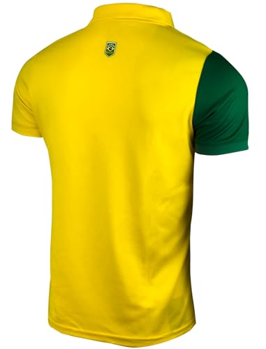 Just 4 Kicks Boy's Brasil Short Sleeve Shirt, Brazil Active Performance Shirts4