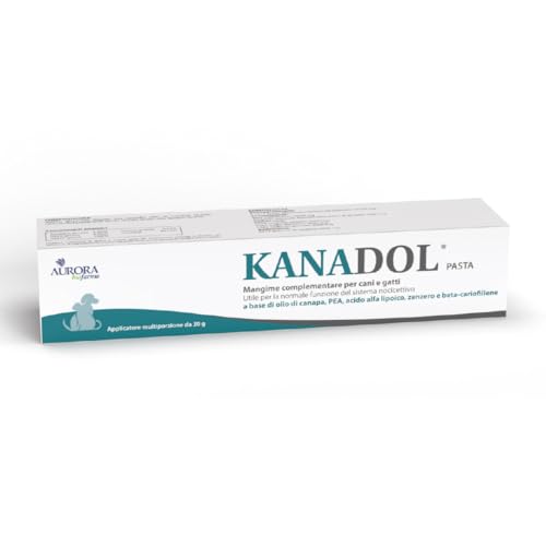 Aurora Biofarma Kanadol Paste 30 Gramm - Ergänzungsfuttermittel für die Normale Funktion des Nozizeptivsystems - Geeignet für Hunde und… – Ansicht 1