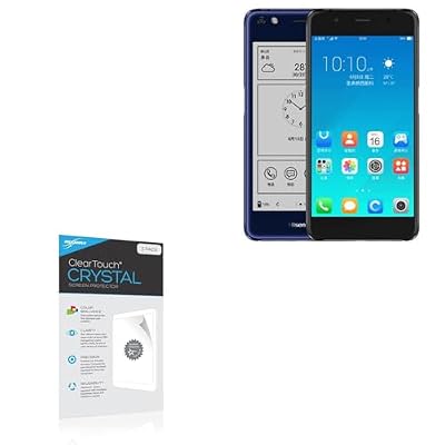 BoxWave Screen Protector Compatible with HiSense A2 Pro - ClearTouch Crystal (2-Pack), HD Film Skin - Shields from Scratches