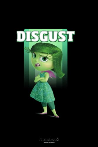 Inside Out Disgust Notebook: 120 Blank Pages, 6 x 9 , Wide Ruled Lined Paper Journal, for Kids, Teens and Adults