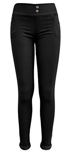 Sockenhimmel Jeans Leggings Damen Jeggings Stretchhose Winter Treggings...