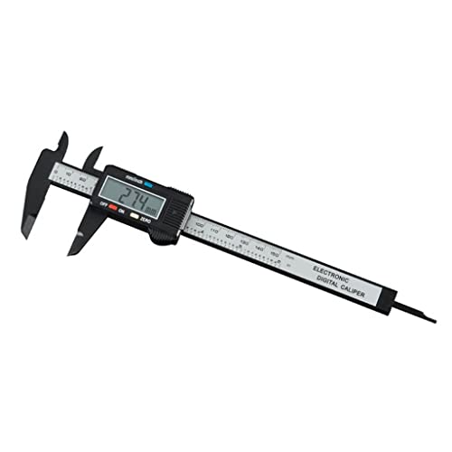 Dijital kumpas; mikrometre, ölçüm aleti, 15 cm (6 inç) elektronik kumpas, LCD ekranlı tam ölçü, inç milimetre dönüşüm