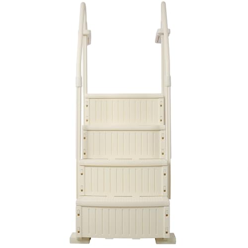 Escalera para piscina con 4 peldaños antideslizantes miniatura 2