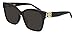 Produktbild Balenciaga Sonnenbrille BB0102SA 001 Sonnenbrille Damenfarbe Schwarz Grau Linsengröße 57 mm