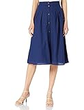 Standard ESPRIT Damen 041EE1D304 Rock, 405/DARK Blue, 38