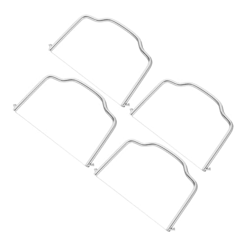 STOBAZA Multi-purpose Cheese Slicer 4pcs Stainless Steel Wire Cutters Cheese Board Accessories Efficient Slicing Tool