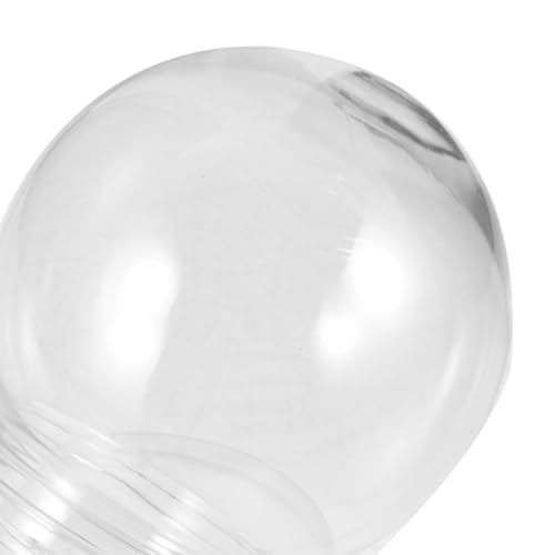 Ciieeo 6 Pçs Globos De Neve De Plástico Para Artesanato 300Ml Crianças Vazio Globo De Água Clara Com