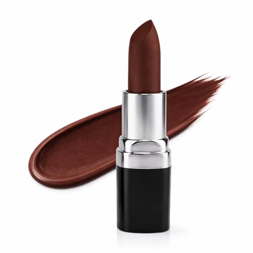 Image of Barva Natural & Moisturising Lipstick 4.3g (Earth 412) | With Pure Ghee & Kokum Butter | Creamy Hydrating Finish | Mineral Colour | Long Lasting Nude Lipstick