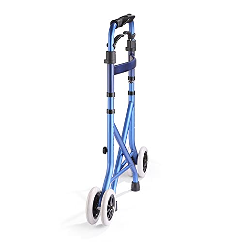 Bâton de marche pliant Tor Aid réglable avec roue pour seniors - 6
