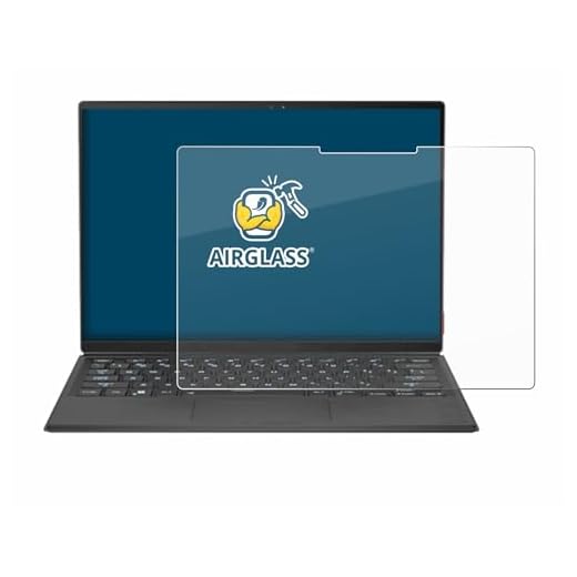 BROTECT Schutzglas für ASUS Rog Flow Z13 2022 Schutzfolie Panzer Folie Glas [Extrem Kratzfest 9H, Anti-Fingerprint, Ultra-Transparent]
