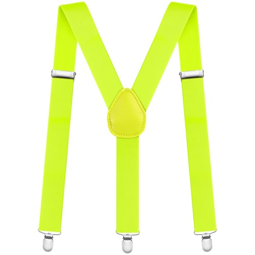 Aomig Hosenträger für Herren Hosenträger Herren Stark Breit 3,5 Cm mit...