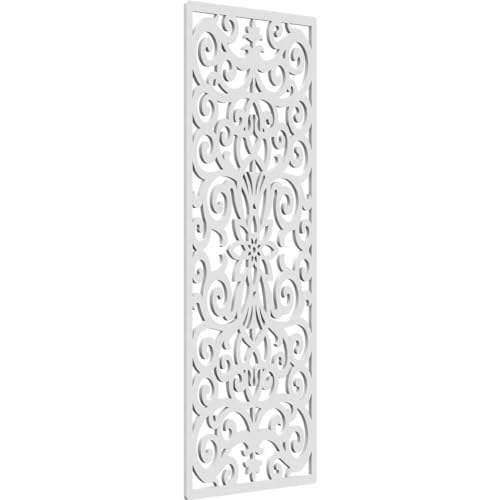 Image of 17 3 /8 inchW x 44 3 /8 inchH x 3 /8 inchT Buel Decorative Fretwork Wall Panels in Architectural Grade PVC