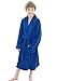 Simplicity Children's Soft Plush Long-Sleeved Bathrobe w/ Pockets