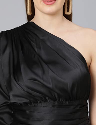 Image of oxolloxo Pestal Coral one Off Shoulder Women Satin Crop top