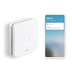 Netatmo Detector de Monóxido de Carbono Inteligent...: Controla en tiempo real la tasa de monóxido de carbono emitida por tus aparatos de combustión (caldera, chimenea...). Alarma de 85 dB y notificación en tu smartphone en caso de detección de monóxido de carbono en tu casa. Batería con autonomía de 10 ...