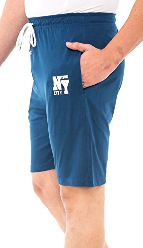 Image of Epoxy Men's Combo Shorts Pack - Sports, Gym, and Bermuda Shorts for Men - Pack of 2 - Cotton Fabric, Zipper Pocket, and Stylish Design - Summer Wear and Fitness Essentials