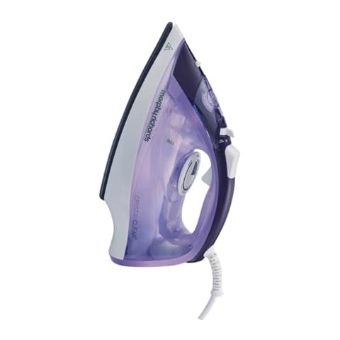 Morphy Richards Crystal Clear Steam Iron with Ceramic Soleplate Cover