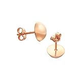 1 Paar 6mm Ohrstecker Halbkugel Ohrringen 9079