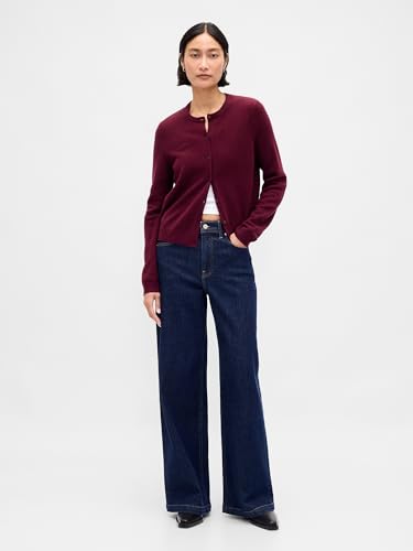 Image of Gap Women's Cashsoft Cropped Cardigan