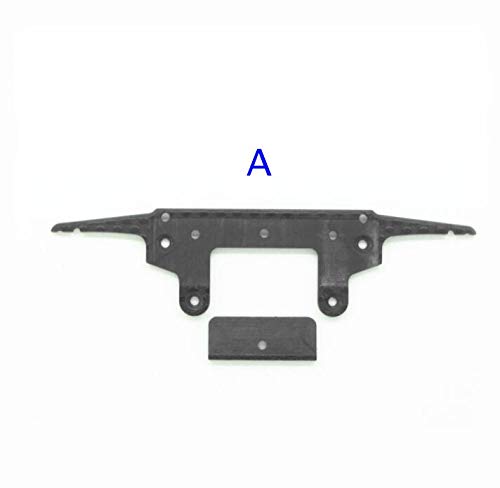 Replacement Part For 2mm Carbon Fiber Front Roller Stay Plate 94780 With Wide Brake Slot For Mini 4WD Racing Car Model MA/AR/S2/MS Chassis - (Color: D)