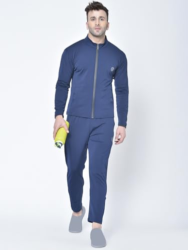 Image of CHKOKKO Men's Winter Zipper Sports Track Suit Set