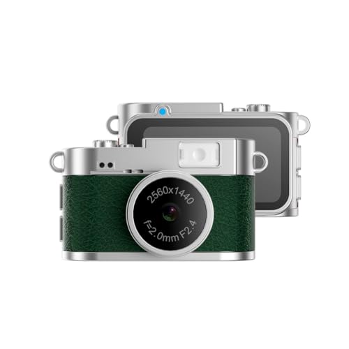 Caméra sport 2K 1440P caméscope numérique portable noir CCD