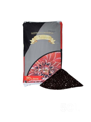 JARDIN202 - Sustrato Universal Premium con Fibras de Coco. turbas. sustrato Vegetal. Perlita y enriquecido Ideal para Todo Tipo de Plantas | 2 Sacos de 20 litros -