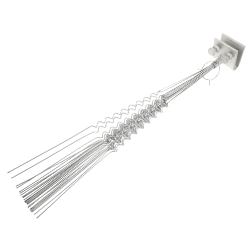 Espina para aves de acero inoxidable con pinchos metálicos de alta resistencia para cercas