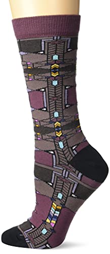 Ozone Socks Womens Crew Socks, Purple, 11-9 Us #TOP2