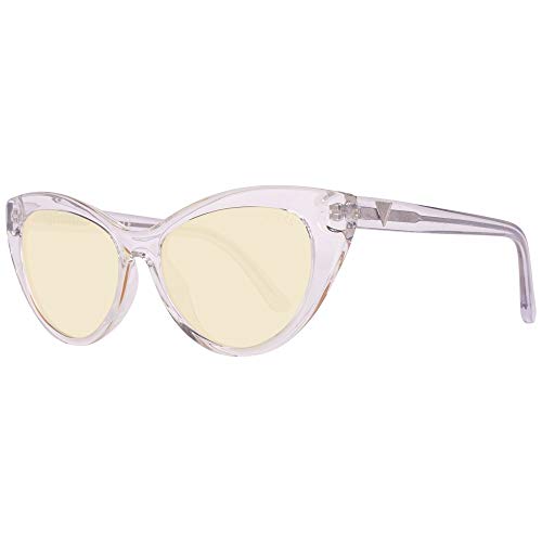 Preisvergleich Produktbild Guess GU7565 5326E Sonnenbrille GU7565 26E Cateye Sonnenbrille 53, Weiß