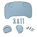 Healeved 1set Wheelchair Dining Table Tray for Elderly Removable and Easy to Install Elegant Wheelchair Accessory for Comfortable Mealtime and Reading