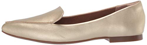 Amazon Essentials Women's Loafer Flat, Gold, 8 #TOP7